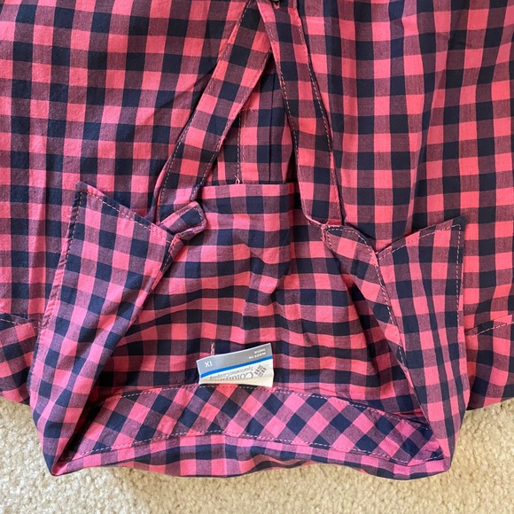 Columbia Women's Button Up Gingham Check Shirt - Picture 2 of 4